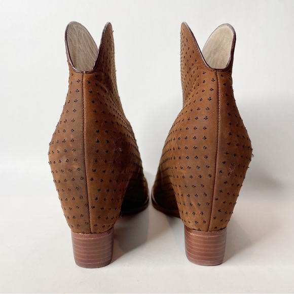 NWOB Sundance Catalog Matt Bernson Flores Brown Leather Boot Size 10 - Picture 7 of 10